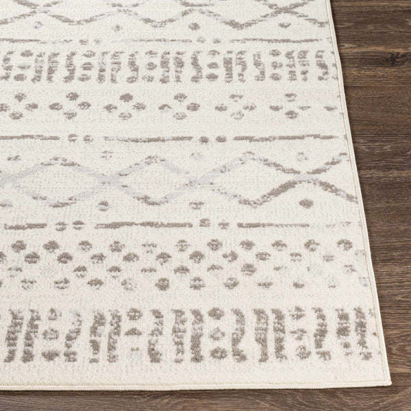 Hauteloom Geebung GEEB Medium Gray Machine Made Polypropylene Rug