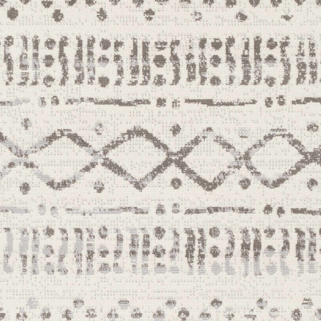 Hauteloom Geebung GEEB Medium Gray Machine Made Polypropylene Rug