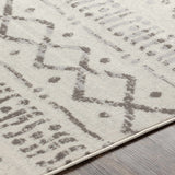 Hauteloom Geebung GEEB Medium Gray Machine Made Polypropylene Rug