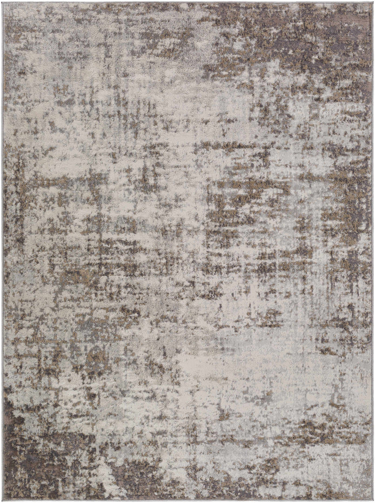Hauteloom Gerona GERON Charcoal Machine Made Polypropylene Rug