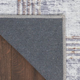 nourison daydream ddr03 silver rug