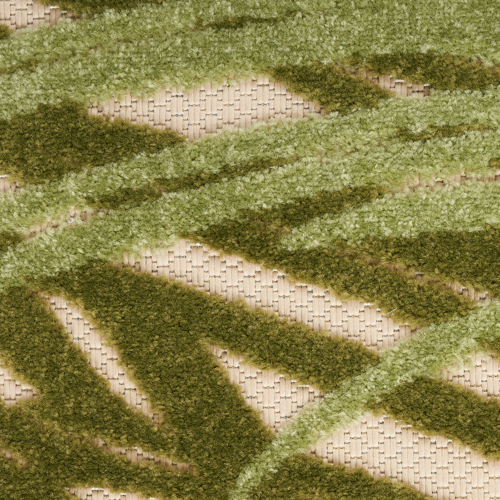 nourison aloha alh41 ivory green rug