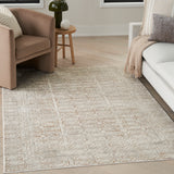 nourison desire dsr07 ivory beige rug