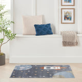nourison astra machine washable asw06 sky blue rug
