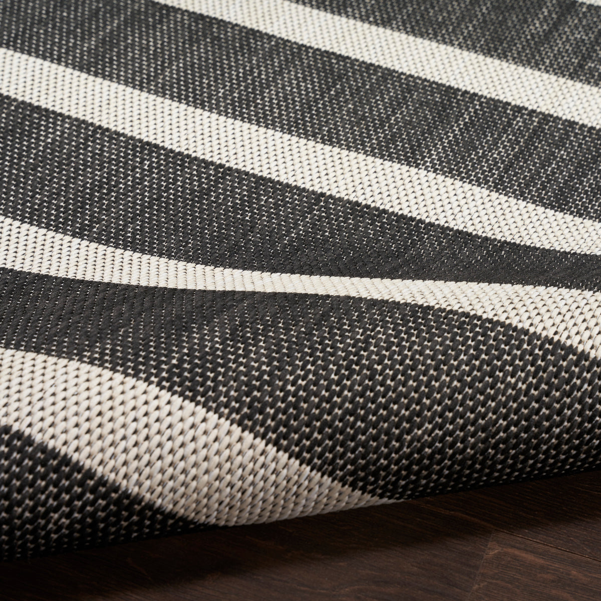 nourison positano pos03 black ivory rug