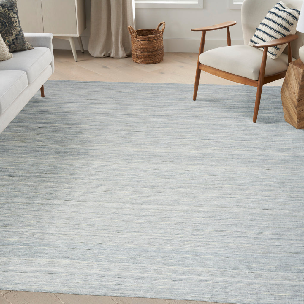 nourison interweave iwv01 light blue rug