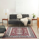 nourison fulton ful03 red rug