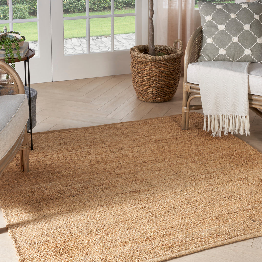 nourison natural jute njt01 bleached rug