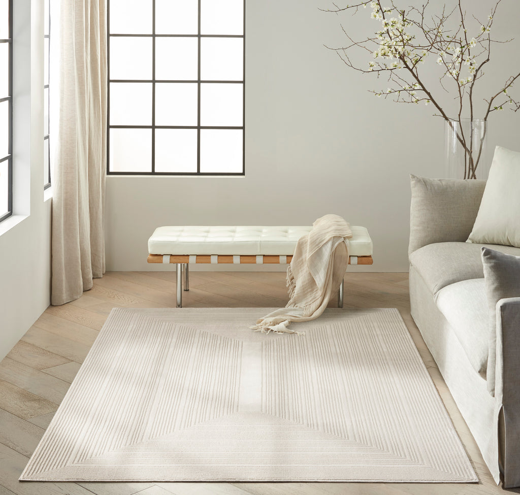 nourison ck024 irradiant irr02 ivory rug