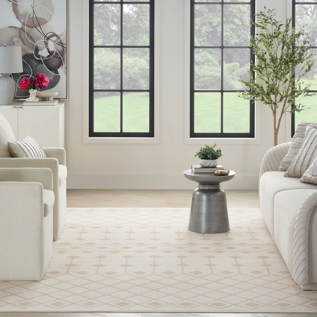 nourison grafix grf37 ivory beige rug
