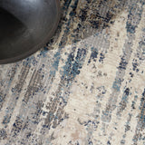 nourison ck022 infinity ifn04 ivory grey blue rug