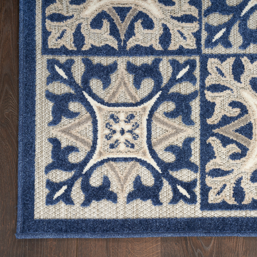 nourison aloha alh34 blue rug