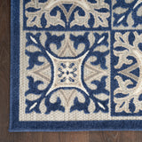 nourison aloha alh34 blue rug