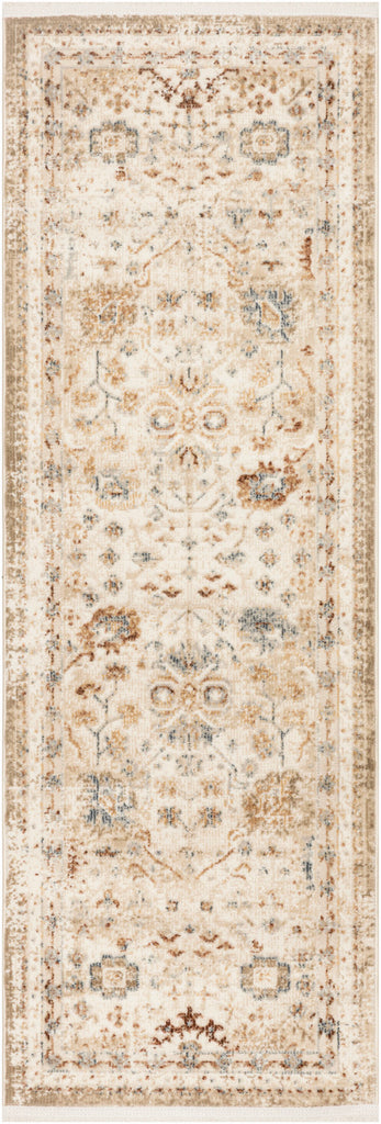 nourison pardis prd01 ivory rust rug