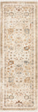 nourison pardis prd01 ivory rust rug