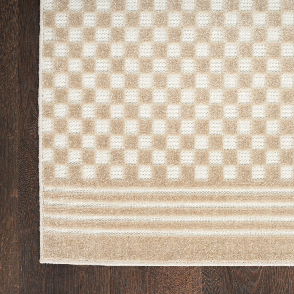 nourison care free caf02 beige rug