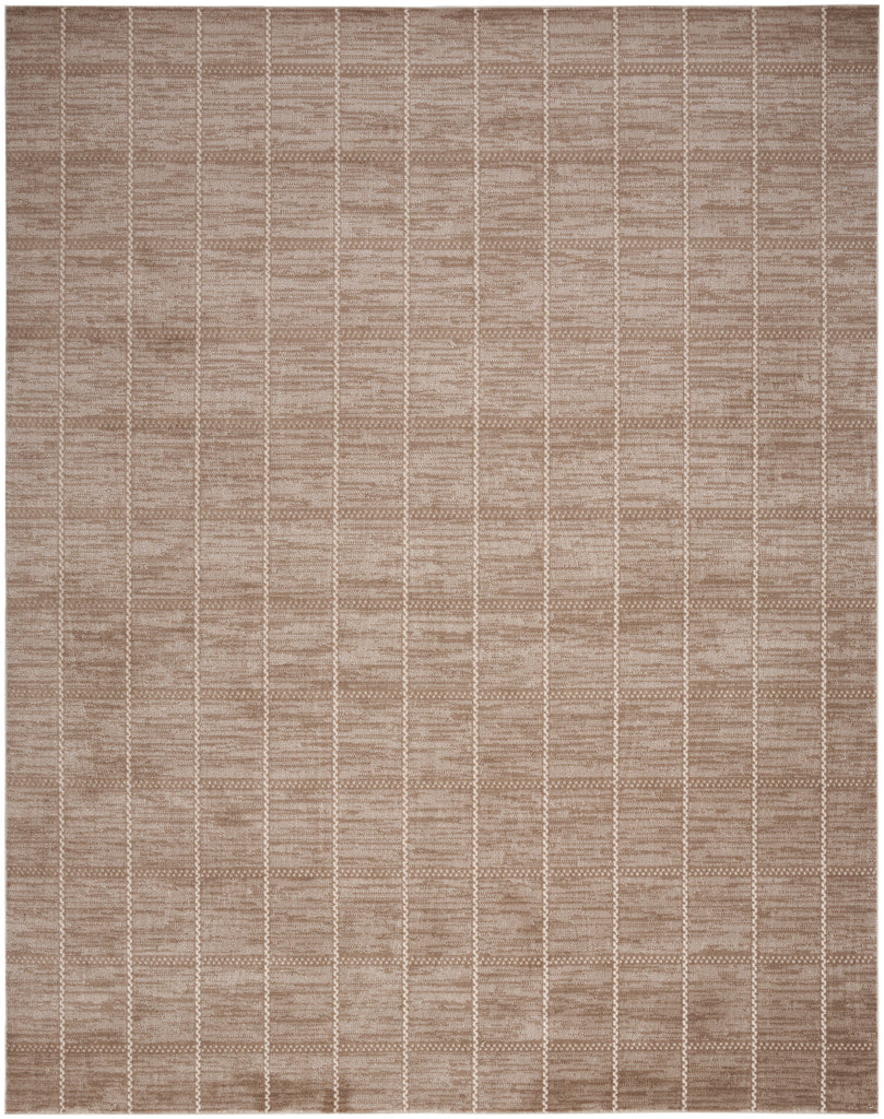 nourison serenity home srh05 mocha ivory rug