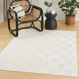 nourison care free caf03 ivory rug