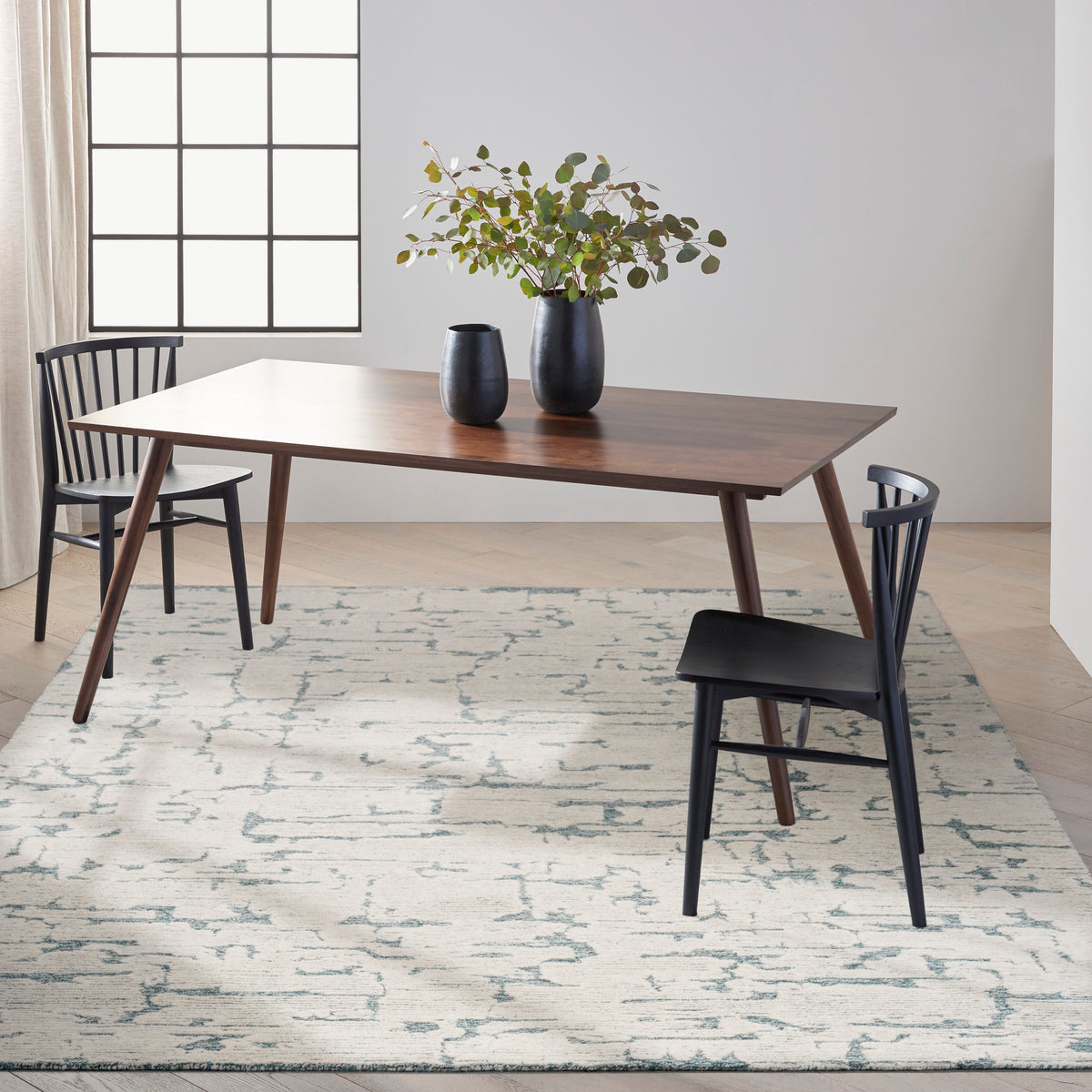 nourison ck009 sculptural scl01 teal rug
