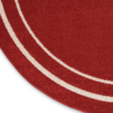 nourison nourison essentials nre02 brick ivory rug