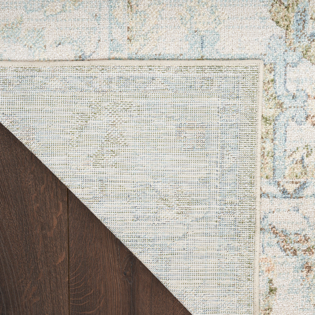 nourison astra machine washable asw12 blue green rug