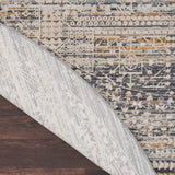 nourison lynx lnx05 ivory slate rug