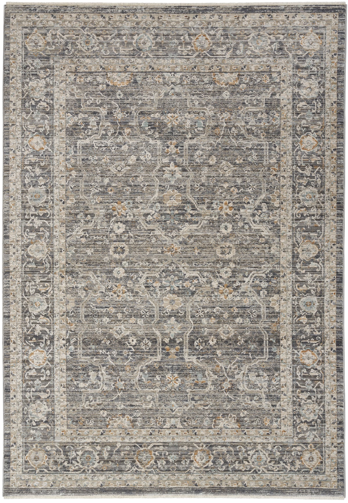 nourison lynx lnx03 slate multicolor rug