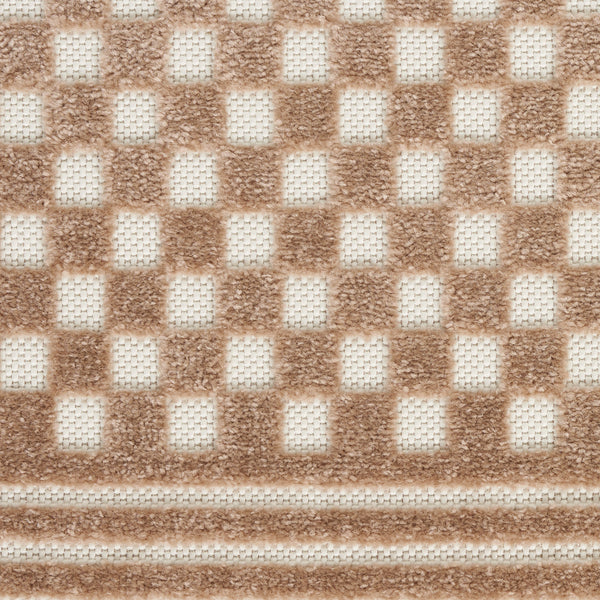nourison care free caf02 brown rug