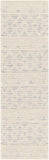 Hauteloom Ginter GIN White Woven/Flatwoven Wool Rug