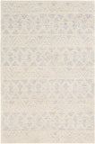 Hauteloom Ginter GIN White Woven/Flatwoven Wool Rug