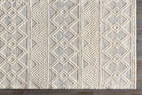 Hauteloom Ginter GIN White Woven/Flatwoven Wool Rug