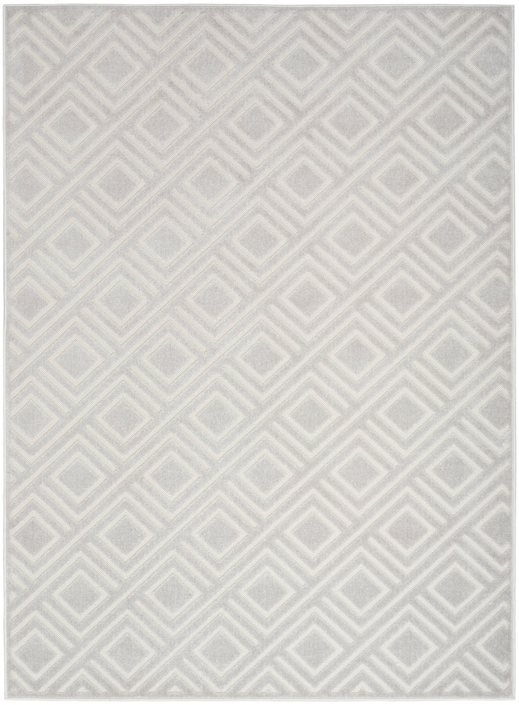 nourison care free caf03 light grey rug