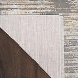 nourison abstract hues abh03 grey gold rug