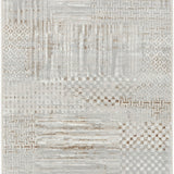 nourison glitz glz09 silver grey rug