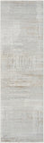 nourison glitz glz09 silver grey rug
