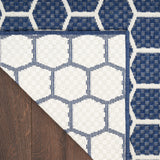 nourison twist reversible tws01 navy rug