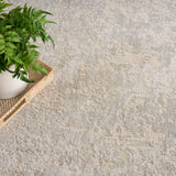 nourison envy evv01 ivory grey rug