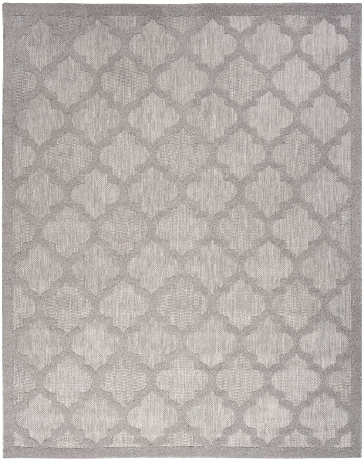 nourison easy care nes01 silver grey rug