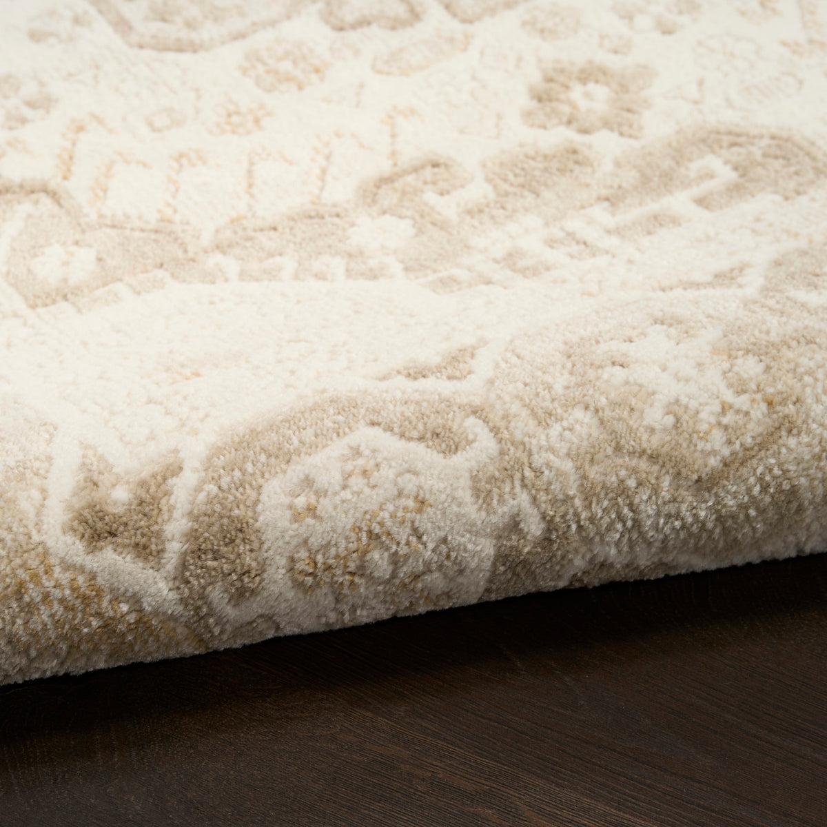 nourison pardis prd05 ivory beige rug