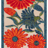 nourison aloha alh33 ivory multicolor rug