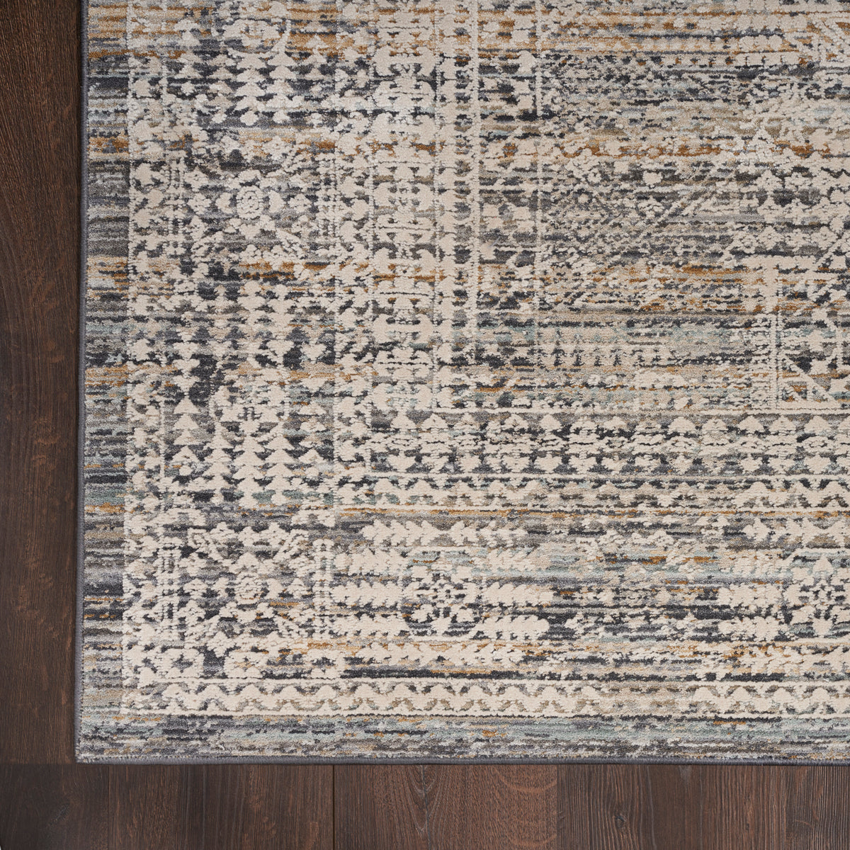 nourison lynx lnx05 ivory slate rug