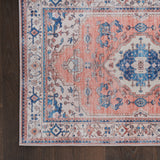 nourison fulton ful11 coral rug