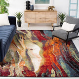 safavieh clearance glacier gla126q red rug
