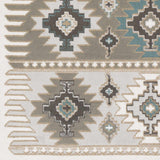 Hauteloom Eagleby GLBY Silver Gray Machine Made Polypropylene Rug