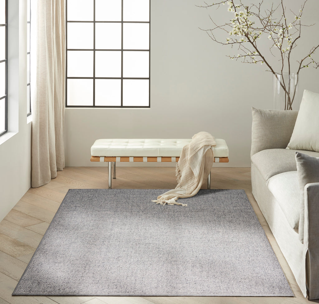 nourison tobiano tob01 silver rug