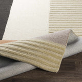 Hauteloom Glenmavis GLNMV Black Hand Tufted Wool Rug