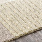Hauteloom Glenmavis GLNMV Black Hand Tufted Wool Rug