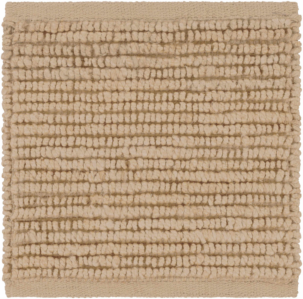 Hauteloom Glover GLOV Tan Woven/Flatwoven Jute Rug
