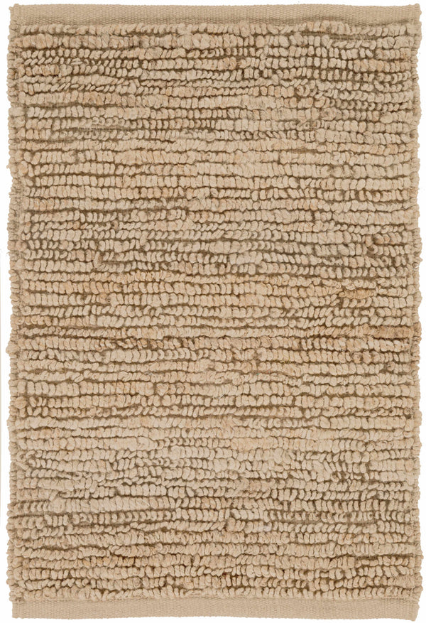 Hauteloom Glover GLOV Tan Woven/Flatwoven Jute Rug