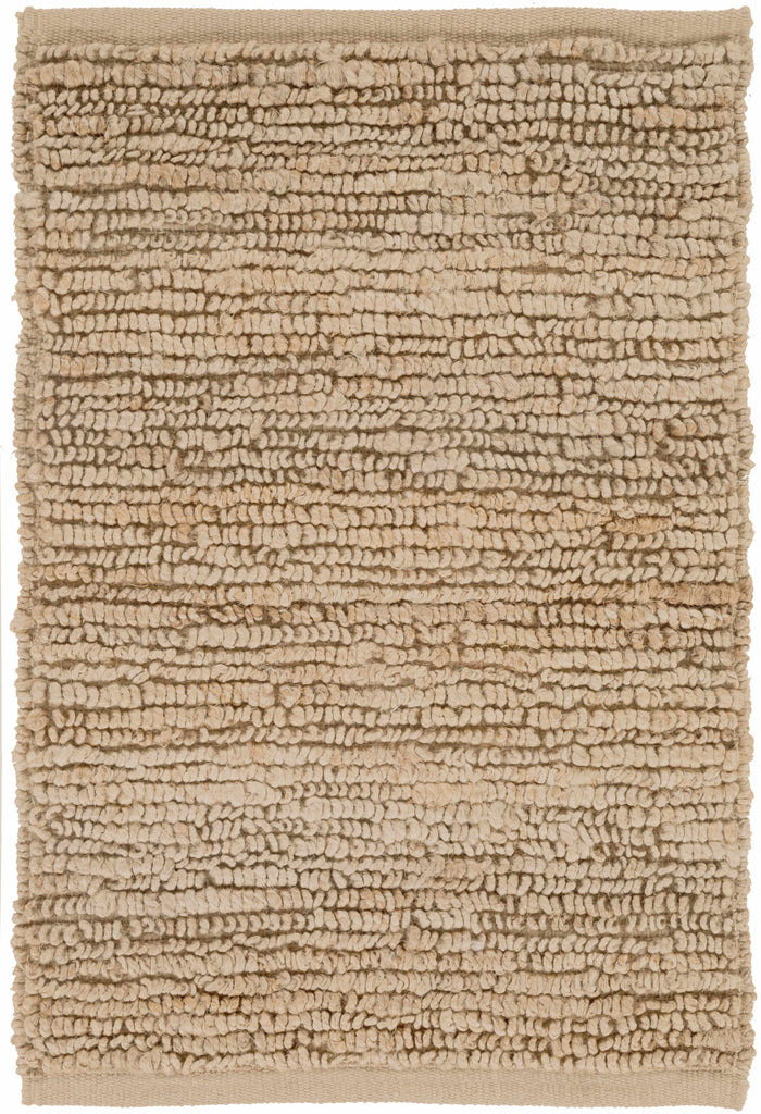 Hauteloom Glover GLOV Tan Woven/Flatwoven Jute Rug